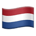 🇳🇱 flag: Netherlands display on Apple